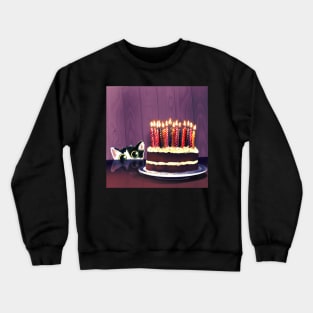 I love cake! Crewneck Sweatshirt